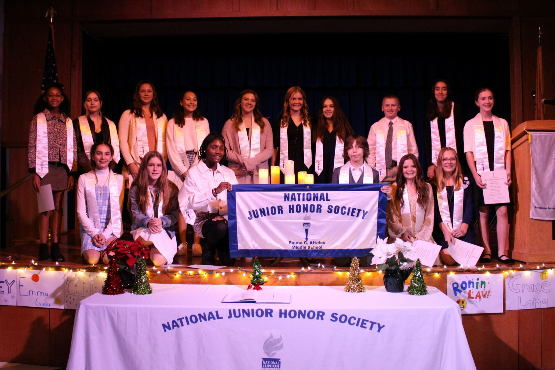 National Junior Honor Society at Attales